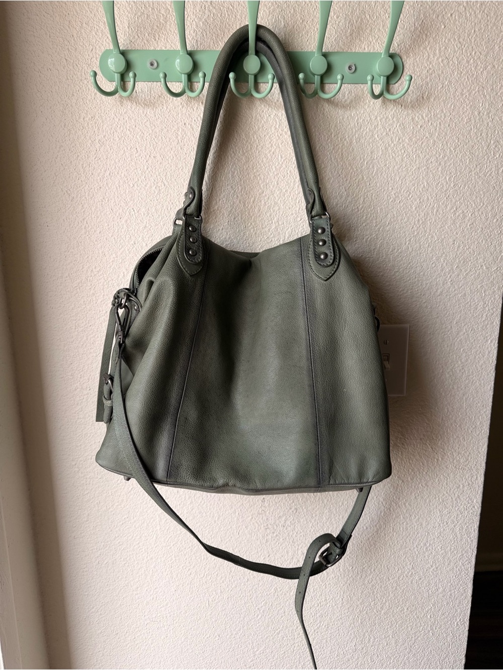 Free People Emerson Tote in Secret Sage - Picture 5 of 5